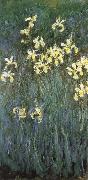 Claude Monet Yellow Irises oil